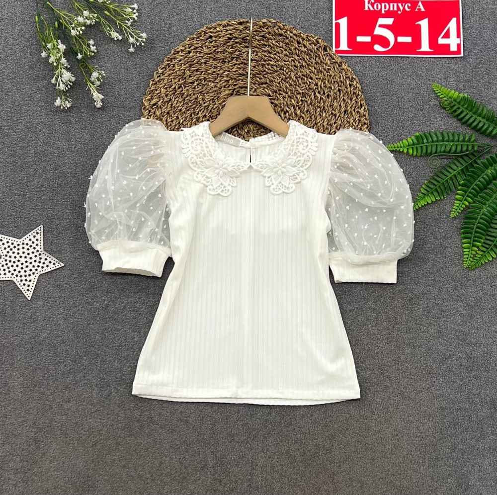 блузка белая купить в Интернет-магазине Садовод База - цена 450 руб Садовод интернет-каталог