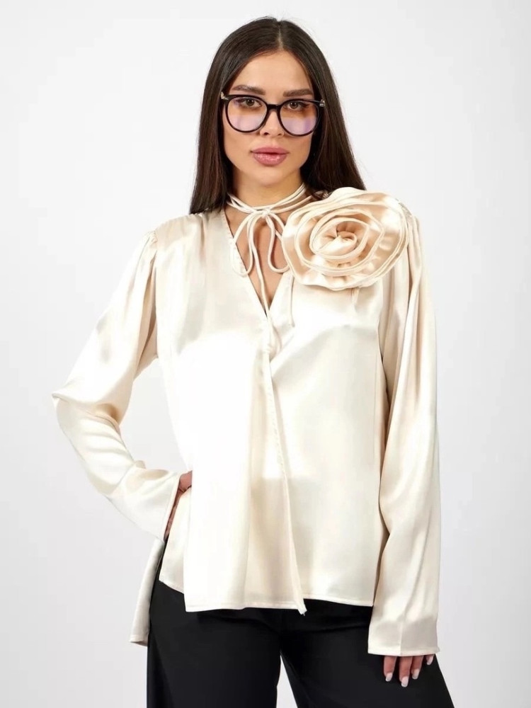 блузка белая купить в Интернет-магазине Садовод База - цена 1250 руб Садовод интернет-каталог