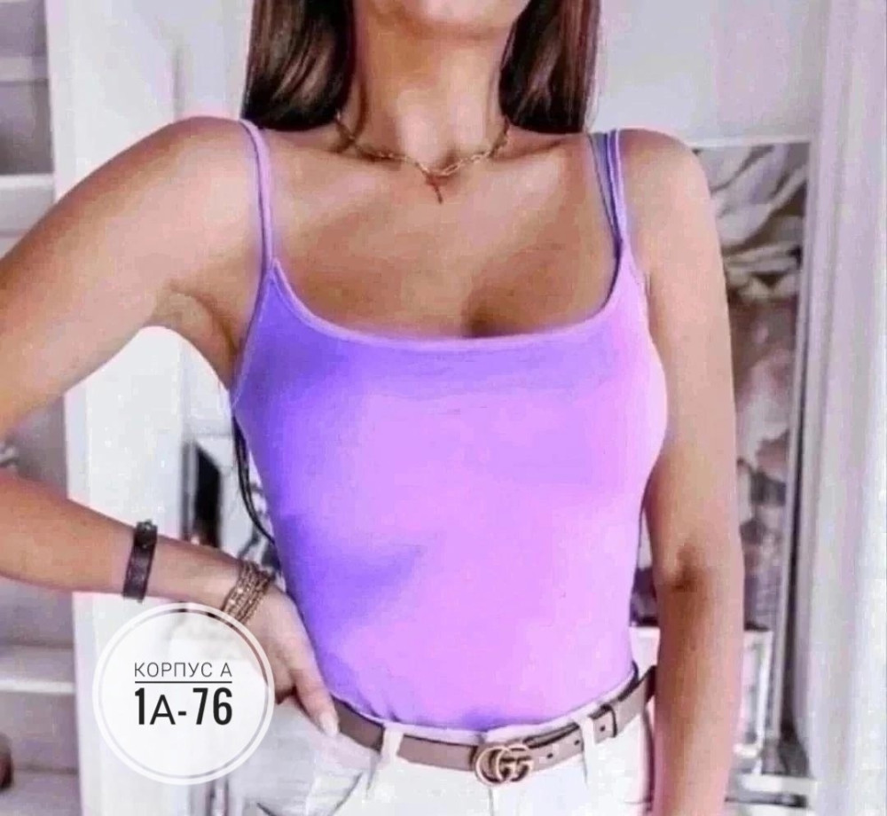 Женская майка фиолетовая купить в Интернет-магазине Садовод База - цена 200 руб Садовод интернет-каталог
