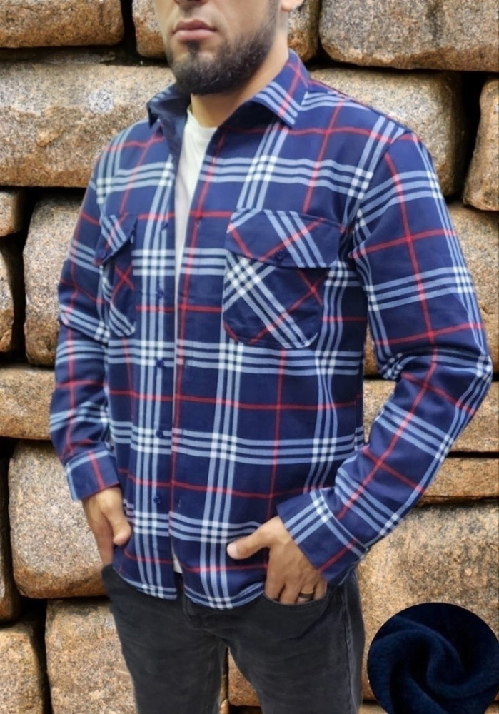 Мужская рубашка темно-синяя купить в Интернет-магазине Садовод База - цена 850 руб Садовод интернет-каталог