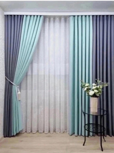 Комплект готовые шторы  ткань из САДОВОД официальный интернет-каталог