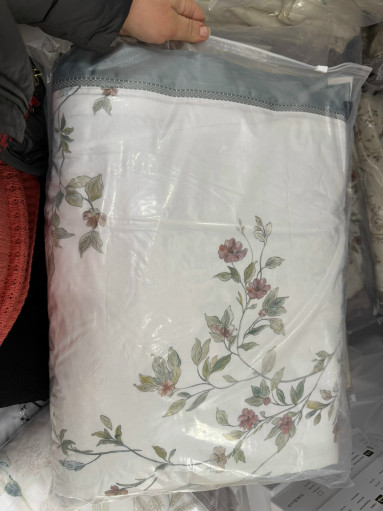 Комплект постельного белья с готовым одеялом 300ниток САДОВОД официальный интернет-каталог