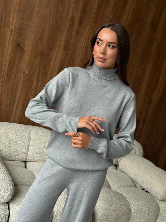 Женский костюм серый купить в Интернет-магазине Садовод База - цена 2100 руб Садовод интернет-каталог