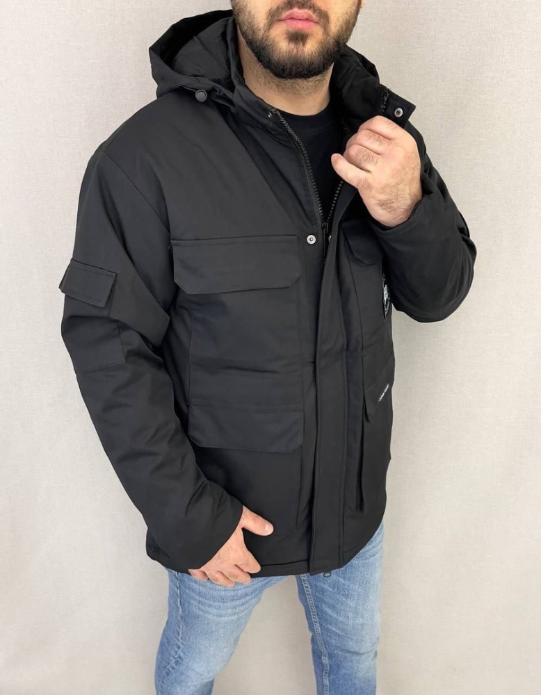 Куртка мужская черная купить в Интернет-магазине Садовод База - цена 2200 руб Садовод интернет-каталог