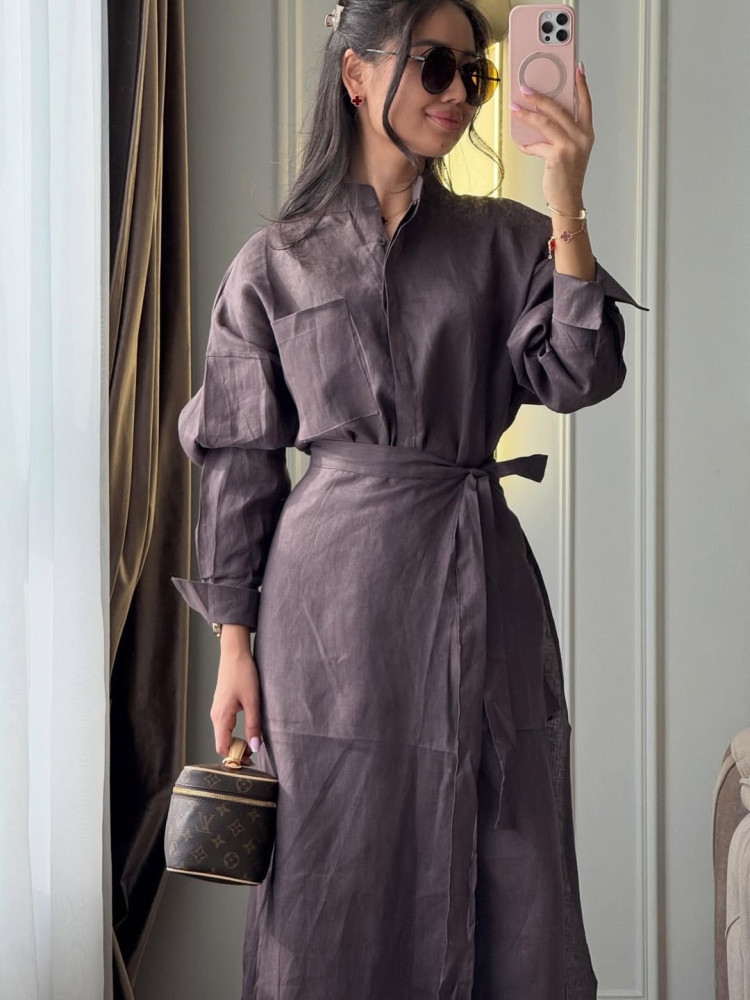 Платье коричневое купить в Интернет-магазине Садовод База - цена 2700 руб Садовод интернет-каталог