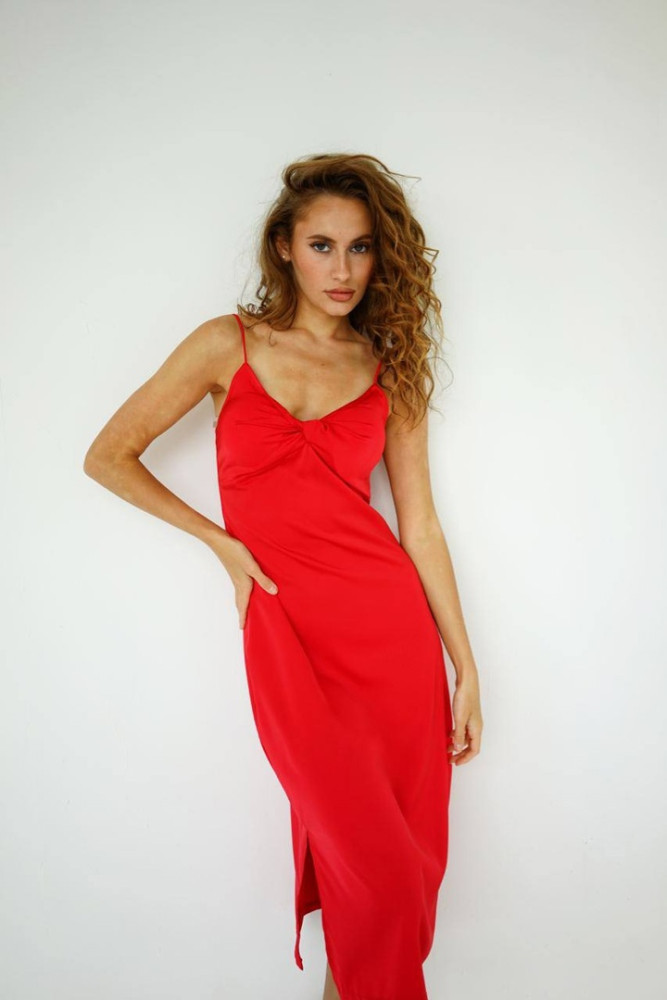 Платье красное купить в Интернет-магазине Садовод База - цена 2500 руб Садовод интернет-каталог