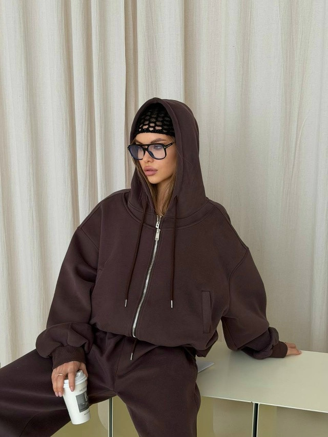 Женский костюм коричневый купить в Интернет-магазине Садовод База - цена 3000 руб Садовод интернет-каталог