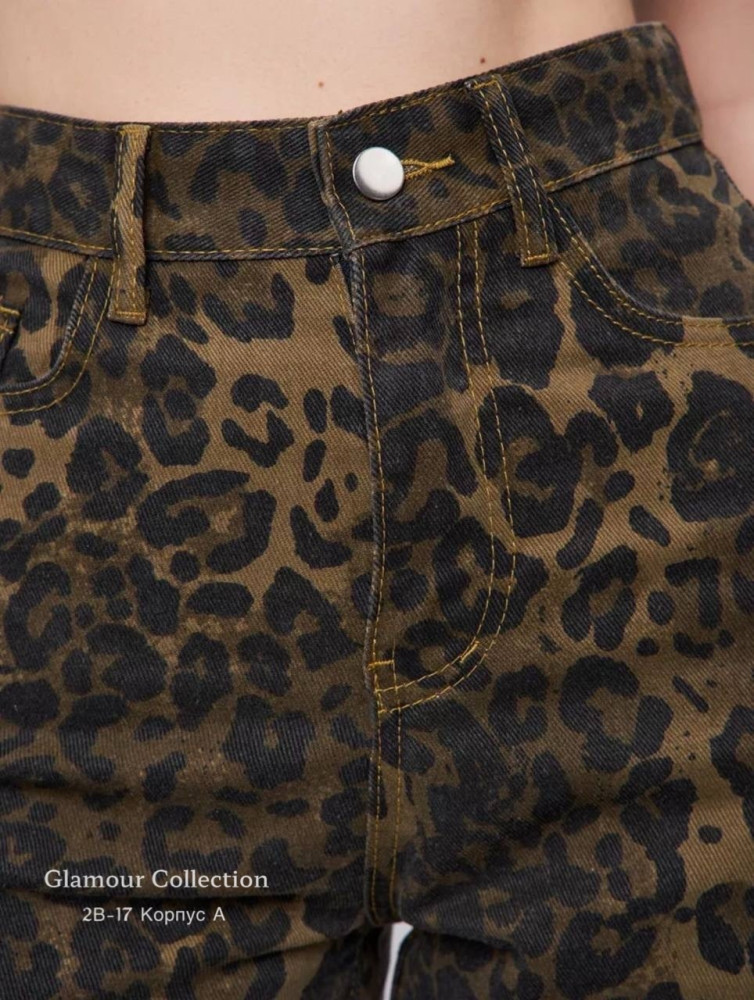 удлиненные шорты багги в леопардовом оттенке купить в Интернет-магазине Садовод База - цена 1500 руб Садовод интернет-каталог