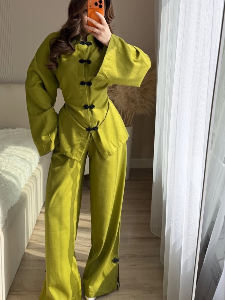 Женский костюм салатовый купить в Интернет-магазине Садовод База - цена 2400 руб Садовод интернет-каталог