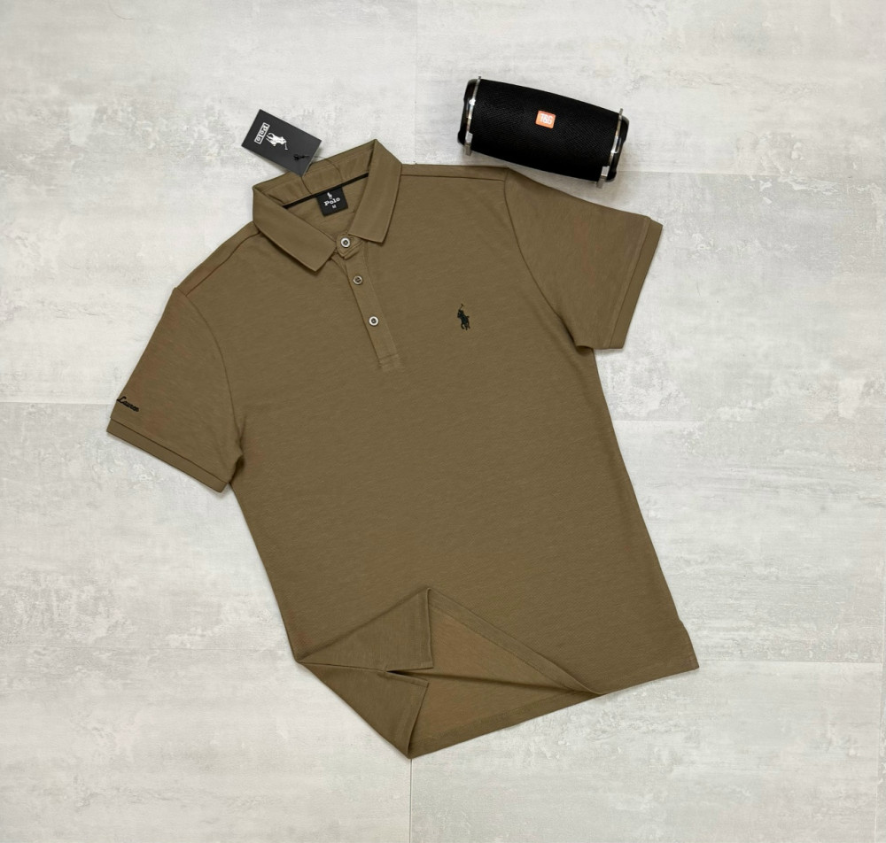 Мужская футболка коричневая