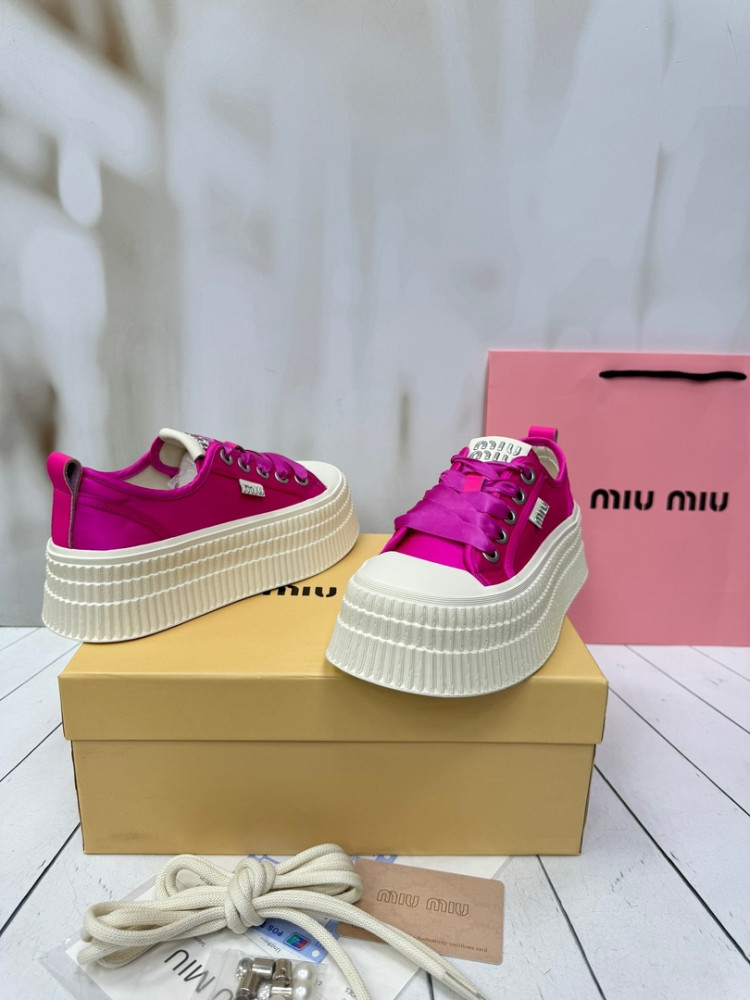 😍КЕДЫ  MIU MIU😍 купить в Интернет-магазине Садовод База - цена 4000 руб Садовод интернет-каталог