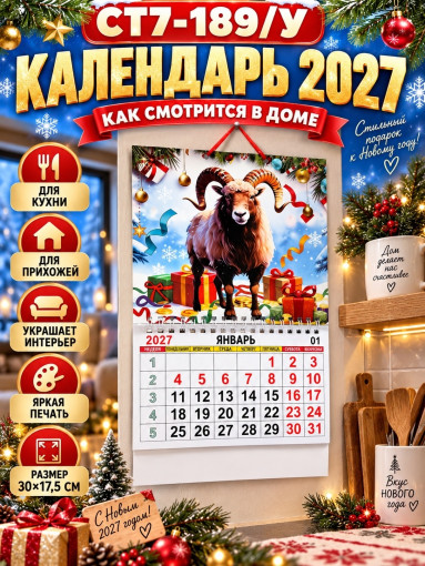 Настенный календарь САДОВОД официальный интернет-каталог