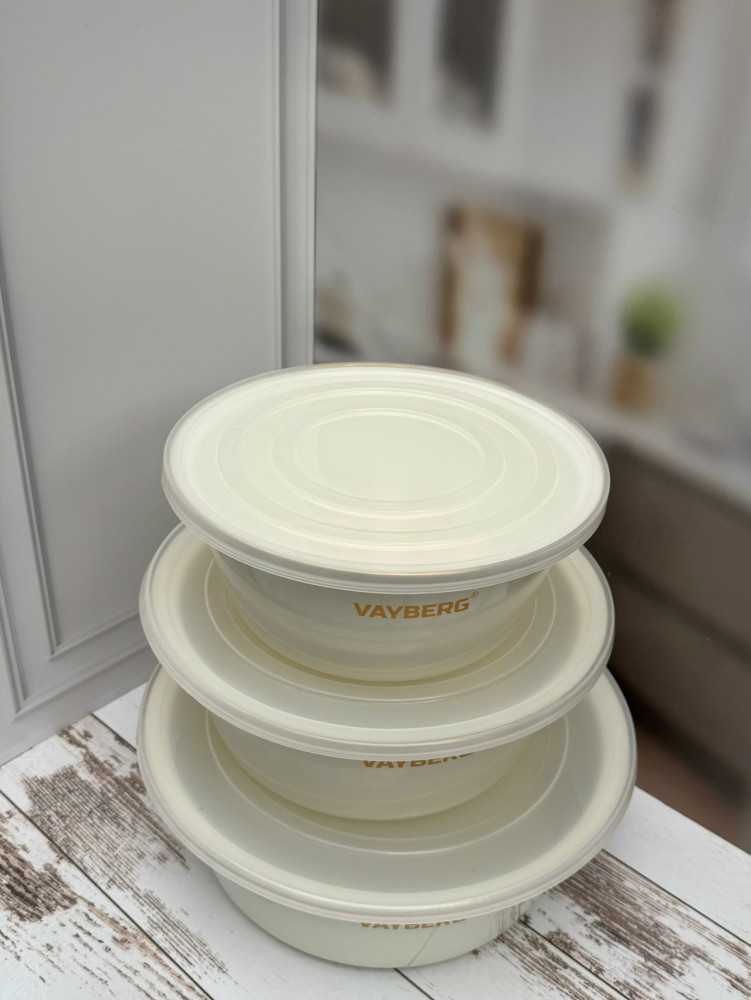 Набор Эмалированных Мисок с крышками купить в Интернет-магазине Садовод База - цена 2799 руб Садовод интернет-каталог