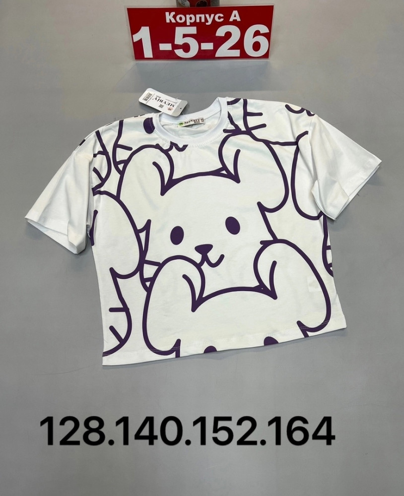 Детская футболка фиолетовая купить в Интернет-магазине Садовод База - цена 650 руб Садовод интернет-каталог