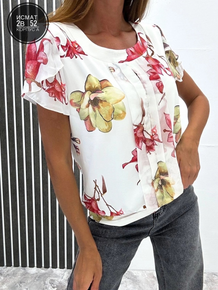 Модная блузка женская🌟🌟 купить в Интернет-магазине Садовод База - цена 250 руб Садовод интернет-каталог