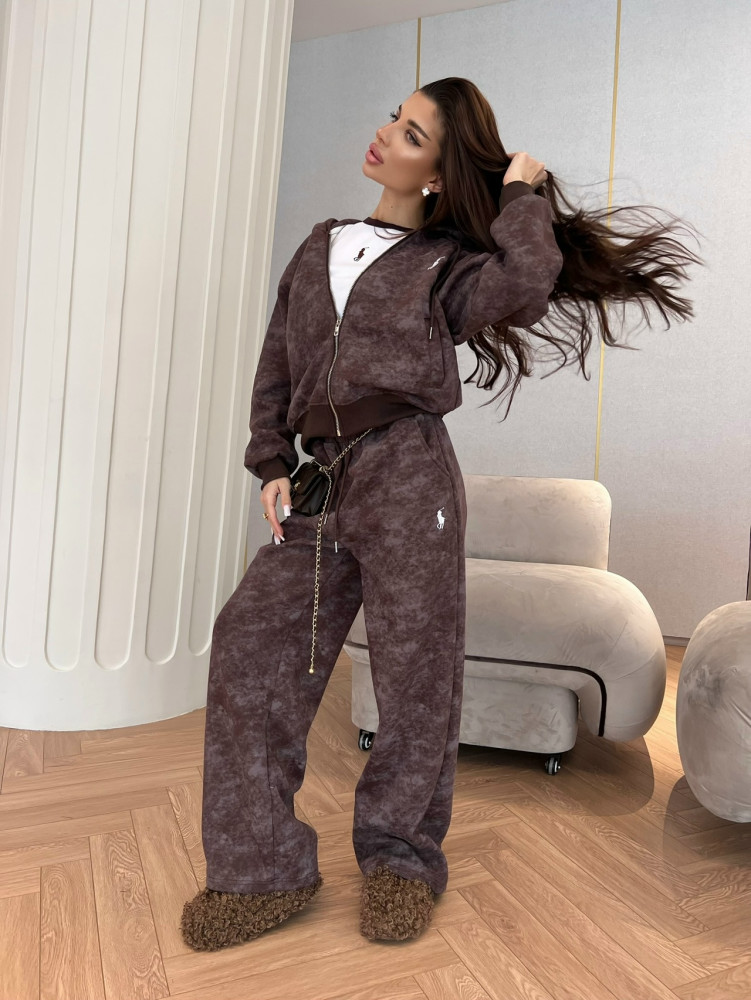 Женский костюм коричневый купить в Интернет-магазине Садовод База - цена 2200 руб Садовод интернет-каталог