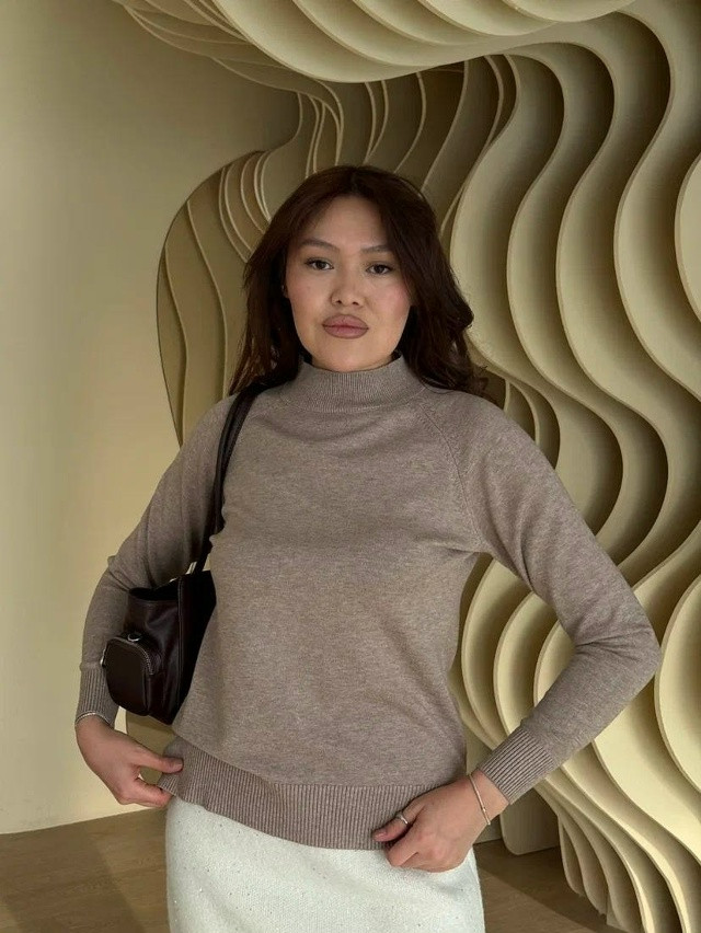 Джемпер бежевый купить в Интернет-магазине Садовод База - цена 1300 руб Садовод интернет-каталог