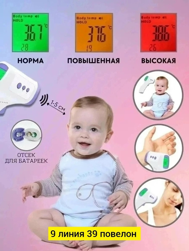 Бесконтактный термометр купить в Интернет-магазине Садовод База - цена 200 руб Садовод интернет-каталог