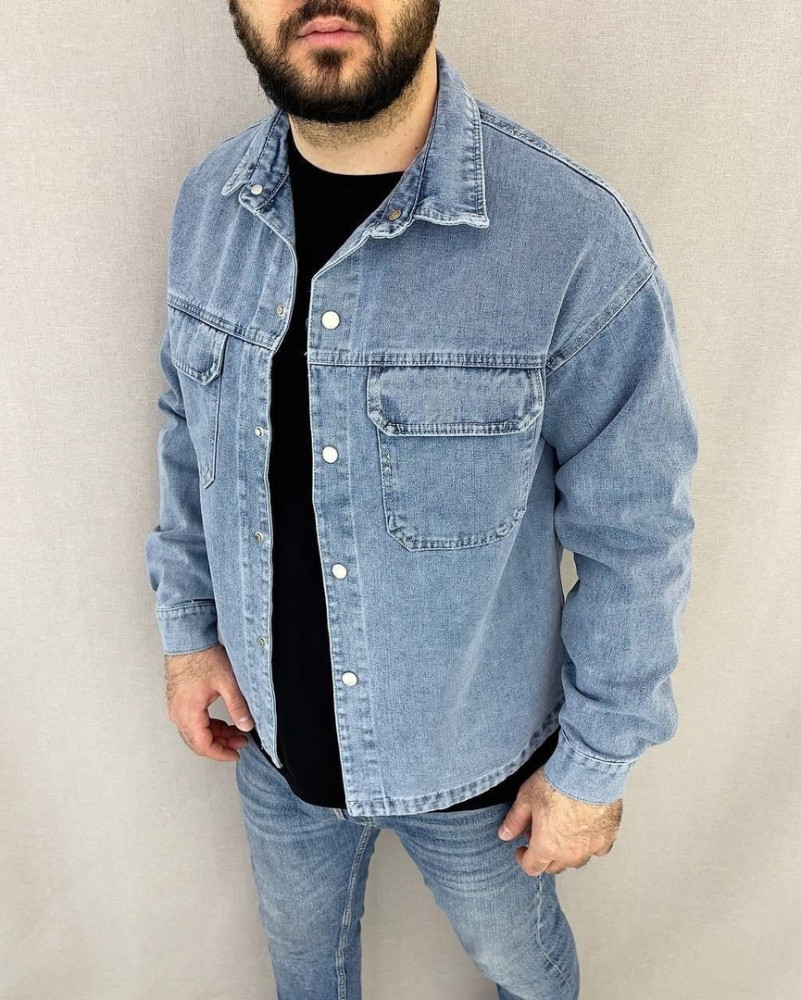 Мужская рубашка синяя купить в Интернет-магазине Садовод База - цена 2400 руб Садовод интернет-каталог