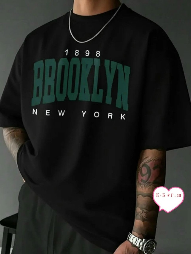 Мужская футболка черная