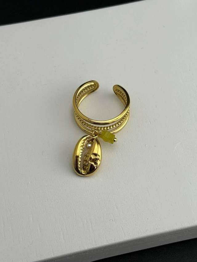 🤍 Кольцо с ракушкой купить в Интернет-магазине Садовод База - цена 300 руб Садовод интернет-каталог