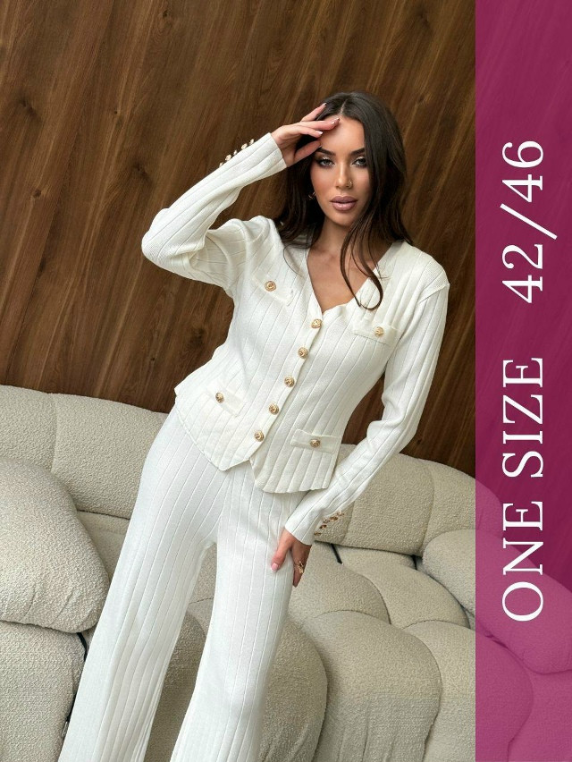 Женский костюм белый купить в Интернет-магазине Садовод База - цена 2100 руб Садовод интернет-каталог