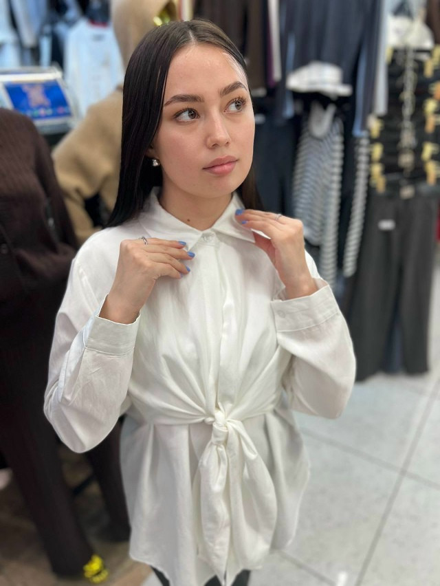 Женская рубашка белая купить в Интернет-магазине Садовод База - цена 1200 руб Садовод интернет-каталог