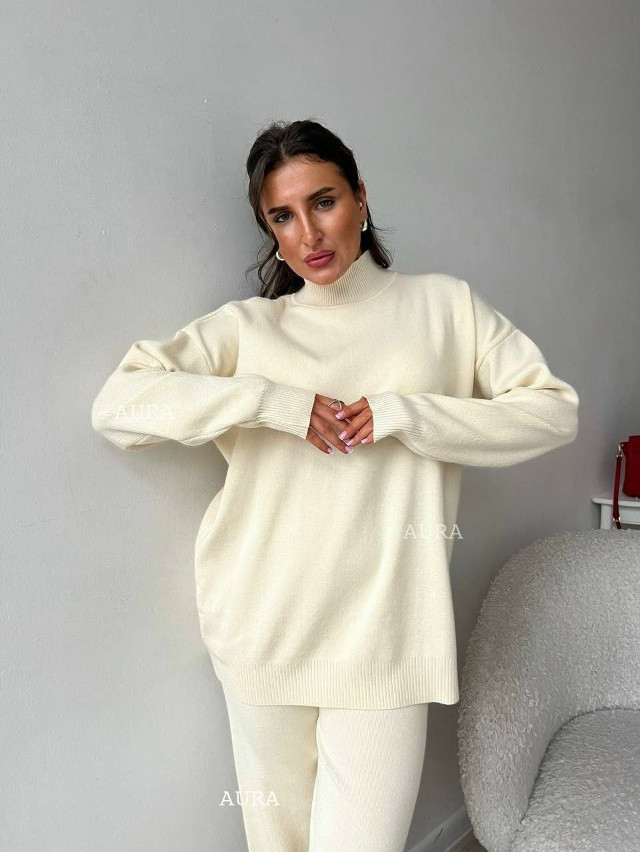 Женский костюм молочный купить в Интернет-магазине Садовод База - цена 2400 руб Садовод интернет-каталог