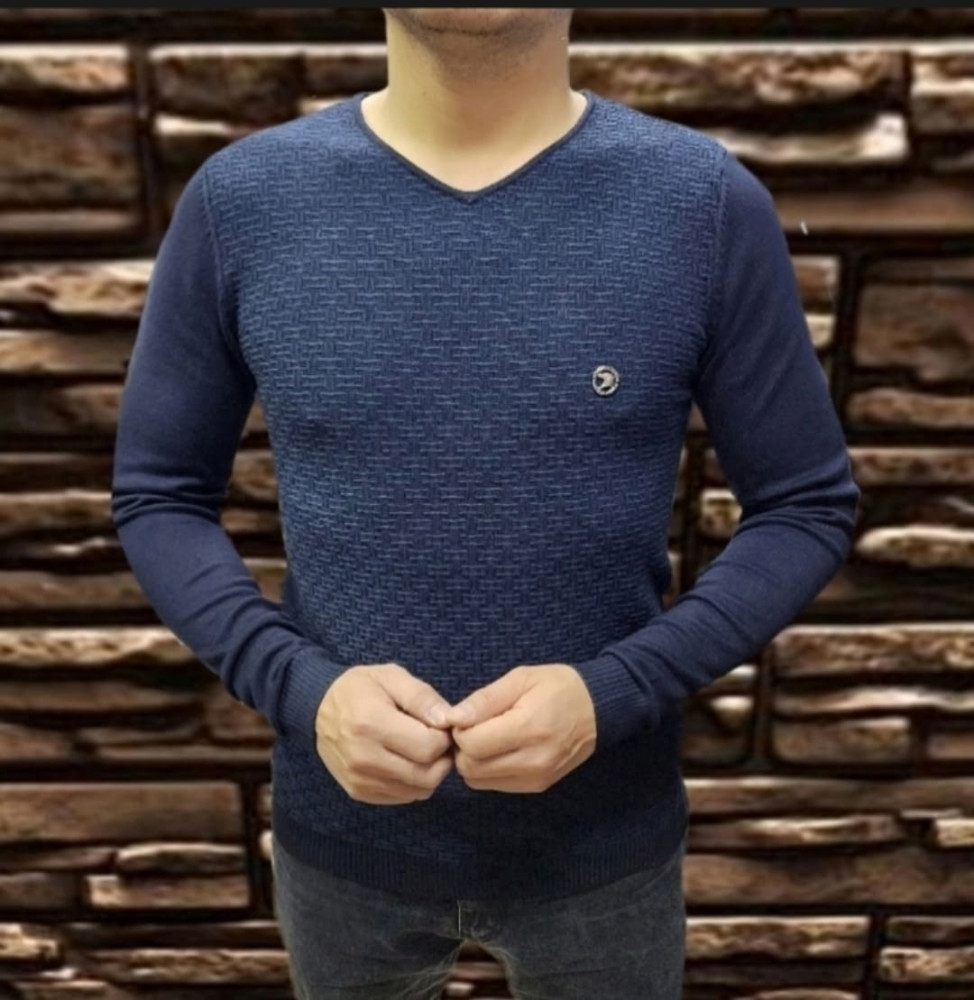 Свитер синий купить в Интернет-магазине Садовод База - цена 900 руб Садовод интернет-каталог