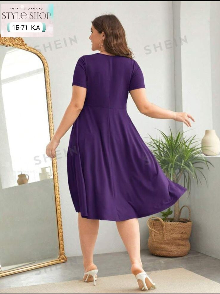 Платье фиолетовое купить в Интернет-магазине Садовод База - цена 800 руб Садовод интернет-каталог