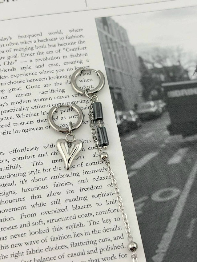 🫧 Серьги трансформеры с асимметрией купить в Интернет-магазине Садовод База - цена 150 руб Садовод интернет-каталог