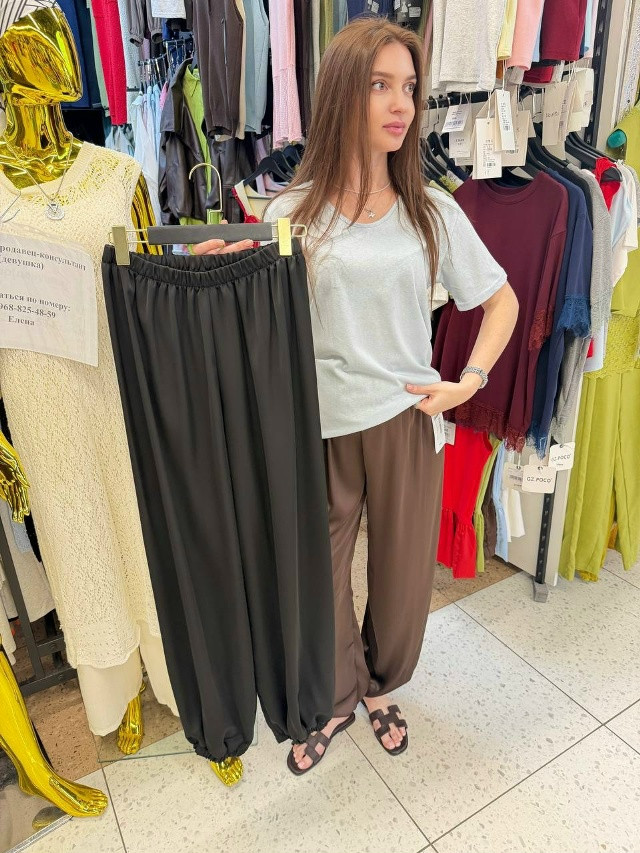🛍Брюки алладины🛍 купить в Интернет-магазине Садовод База - цена 1100 руб Садовод интернет-каталог