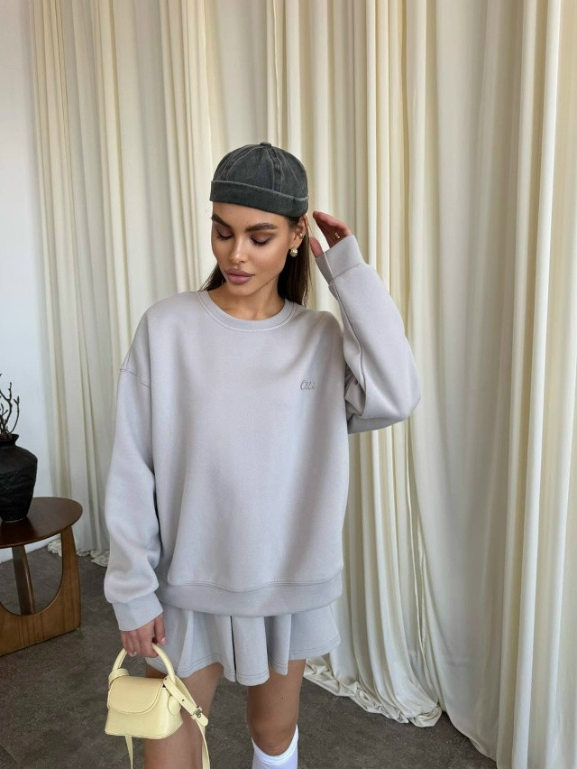 Женский костюм серый купить в Интернет-магазине Садовод База - цена 2400 руб Садовод интернет-каталог