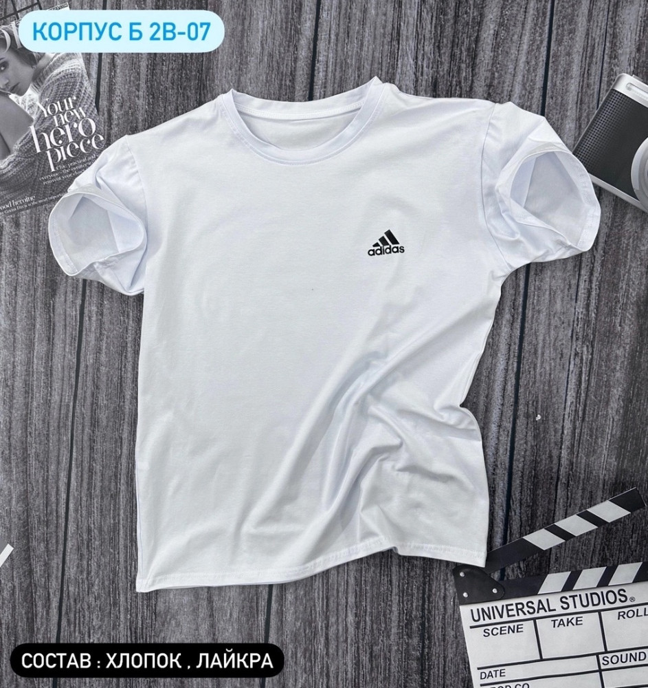 Мужская футболка белая купить в Интернет-магазине Садовод База - цена 400 руб Садовод интернет-каталог