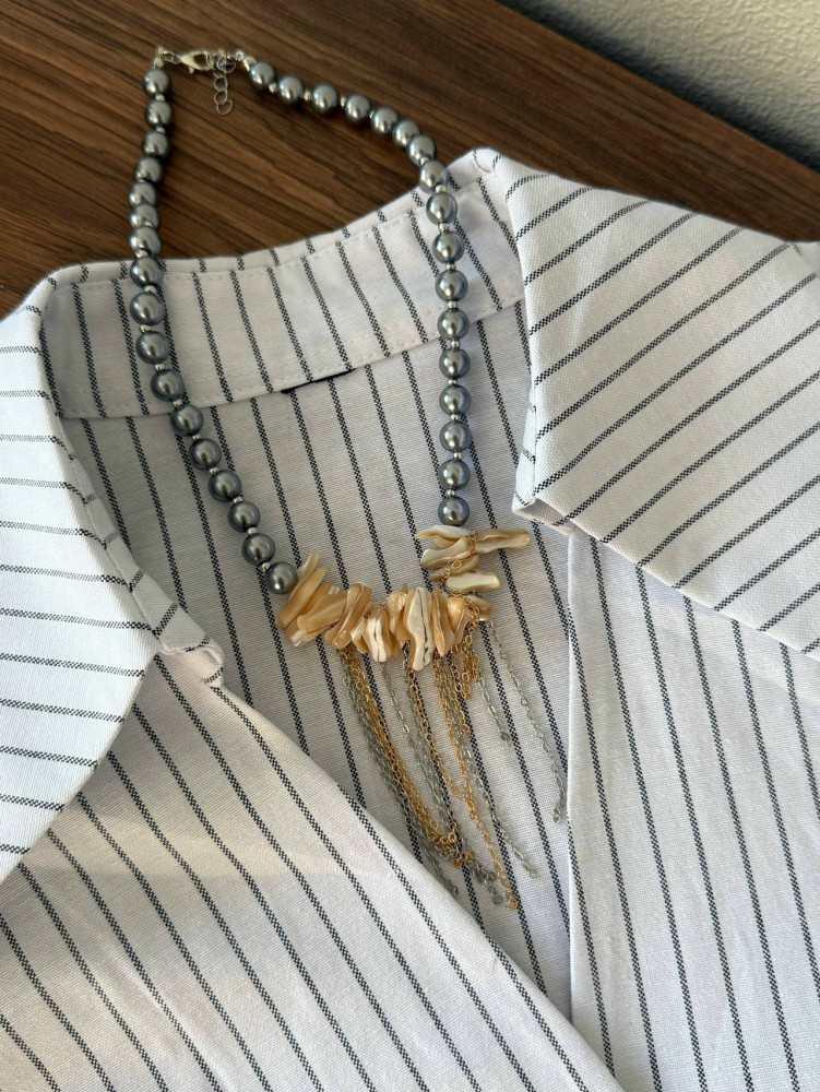 ✨ Колье с ракушками купить в Интернет-магазине Садовод База - цена 200 руб Садовод интернет-каталог