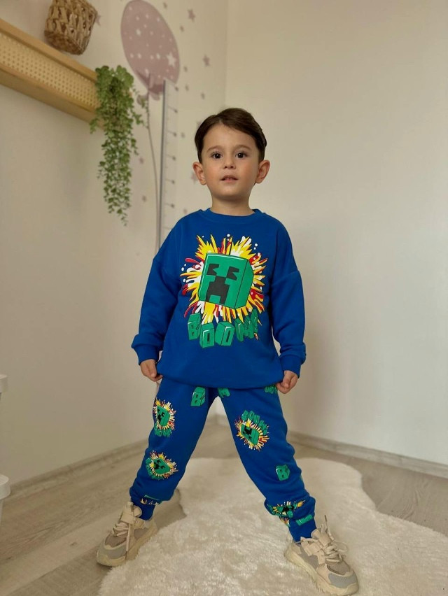 Детский костюм синий купить в Интернет-магазине Садовод База - цена 950 руб Садовод интернет-каталог