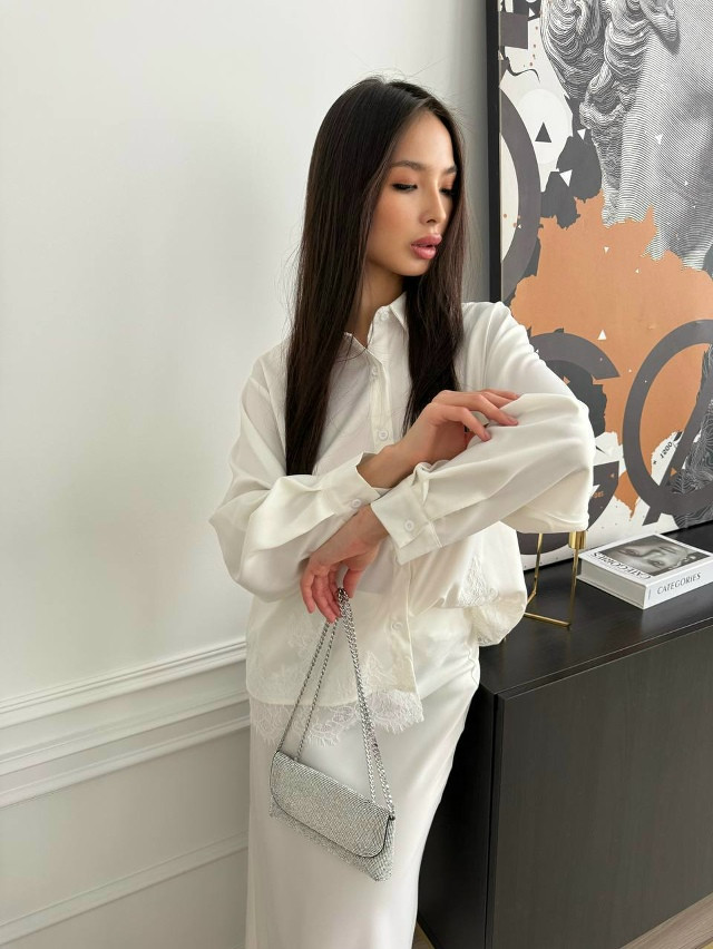 Женский костюм белый купить в Интернет-магазине Садовод База - цена 2100 руб Садовод интернет-каталог