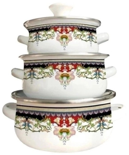 Набор эмалированной посуды САДОВОД официальный интернет-каталог
