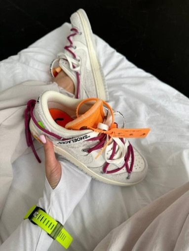 🔹Кроссовки  N1ke  SB Dunk  low x off white  👟 САДОВОД официальный интернет-каталог