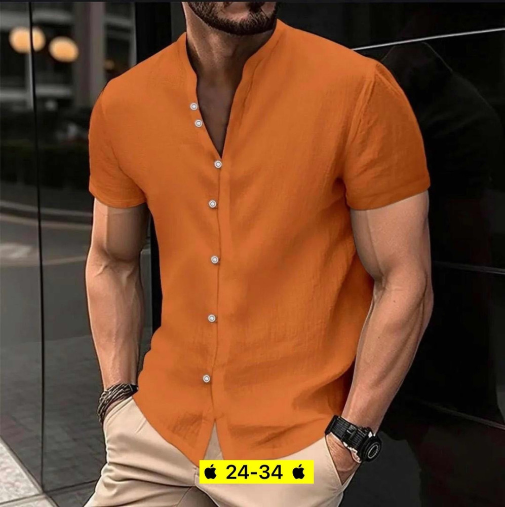Мужская рубашка оранжевая купить в Интернет-магазине Садовод База - цена 650 руб Садовод интернет-каталог