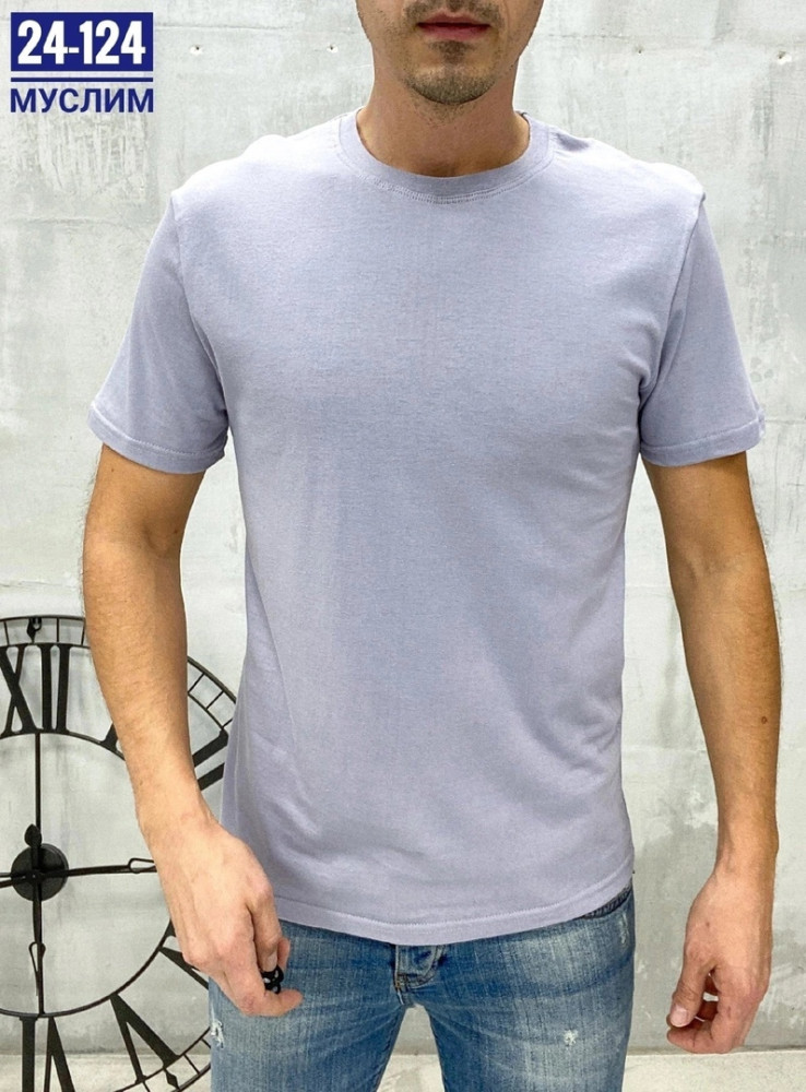 Мужская футболка серая купить в Интернет-магазине Садовод База - цена 250 руб Садовод интернет-каталог