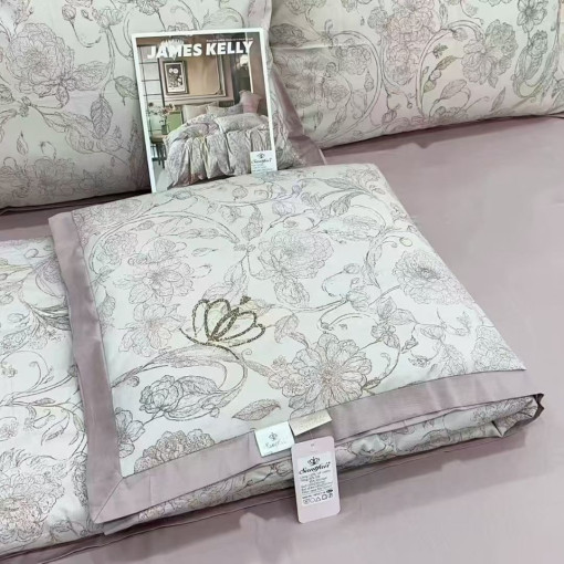 Семейный Комплект постельного белья с готовым одеялом  от бренда САДОВОД официальный интернет-каталог