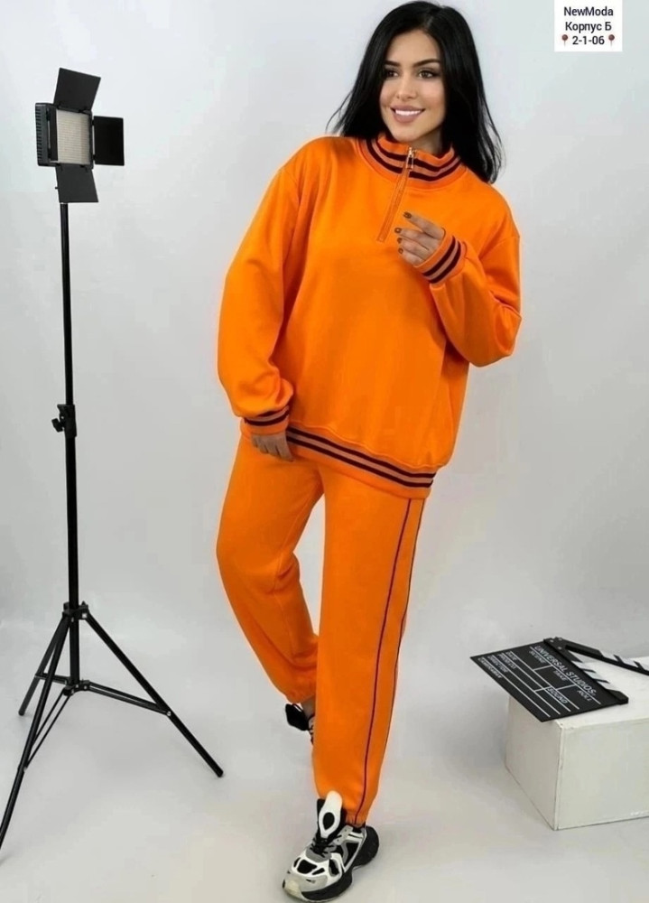 Женский костюм оранжевый купить в Интернет-магазине Садовод База - цена 2000 руб Садовод интернет-каталог