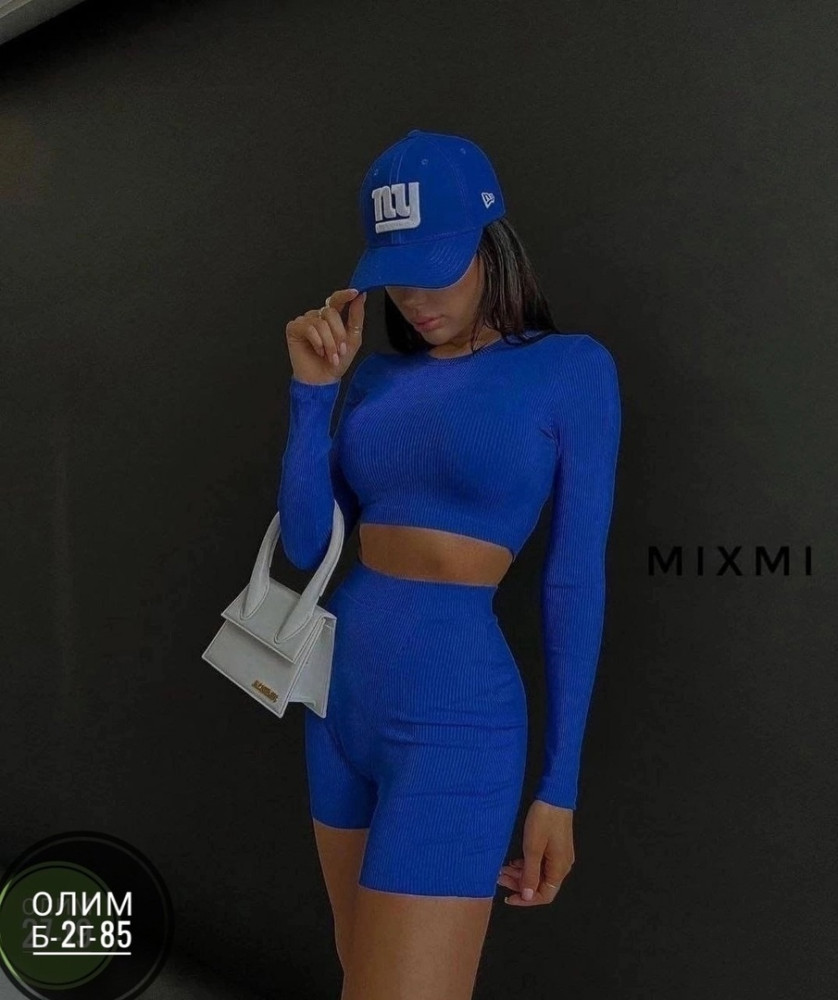 Спортивный женский костюм синий купить в Интернет-магазине Садовод База - цена 500 руб Садовод интернет-каталог
