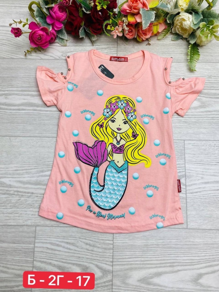 Детская футболка розовая купить в Интернет-магазине Садовод База - цена 220 руб Садовод интернет-каталог