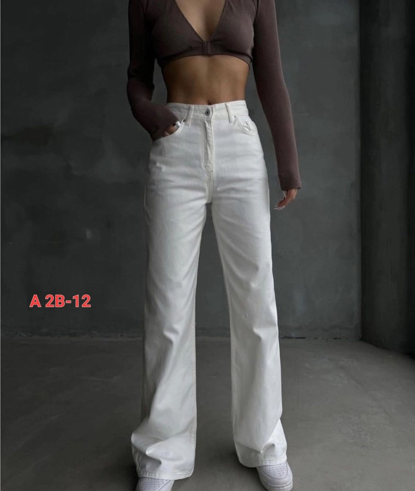 джинсы белые купить в Интернет-магазине Садовод База - цена 1000 руб Садовод интернет-каталог
