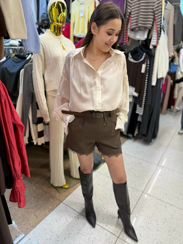 Шорты коричневые купить в Интернет-магазине Садовод База - цена 1400 руб Садовод интернет-каталог