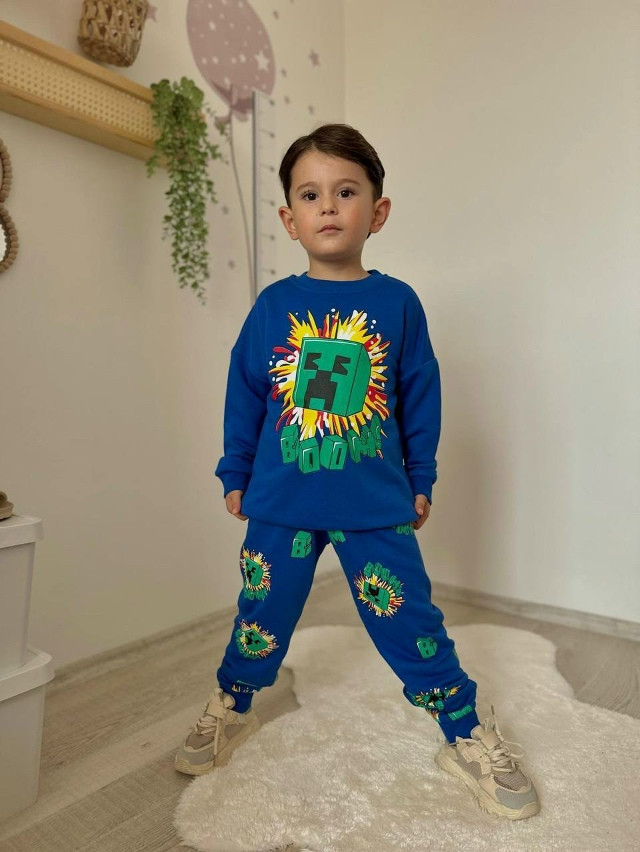 Детский костюм синий купить в Интернет-магазине Садовод База - цена 950 руб Садовод интернет-каталог