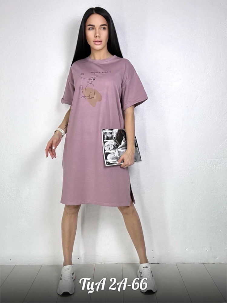 Платье фиолетовое купить в Интернет-магазине Садовод База - цена 550 руб Садовод интернет-каталог