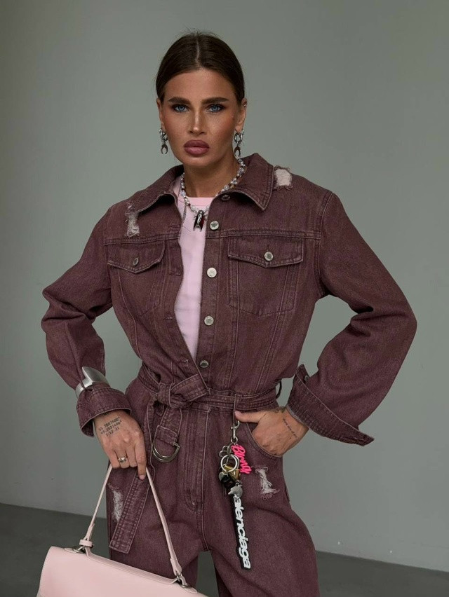 Женский комбинезон бордовый купить в Интернет-магазине Садовод База - цена 4500 руб Садовод интернет-каталог